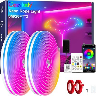 Yayoboye RGB Neon Umugozi